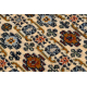 KESHAN tapis de couloir 6428/53551 oriental beige / bleu foncé