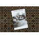 KESHAN tapis de couloir 6428/53551 oriental beige / bleu foncé