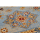 Passatoia KESHAN 7683/53544 Telaio orientale bleu / beige