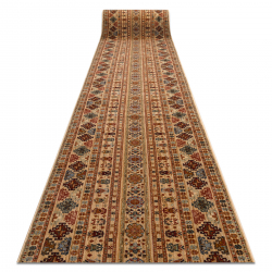 KESHAN Wollen loper 7684/53555 Oosters beige / terracotta