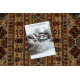 KESHAN tapis de couloir 7684/53555 oriental beige / terre cuite