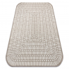 Dywan PEARL 53132B beż / krem - Geometryczny, ekskluzywny, strukturalny 