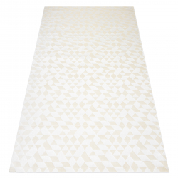 Alfombra PEARL 51321A crema - Geométrico exclusiva, estructural