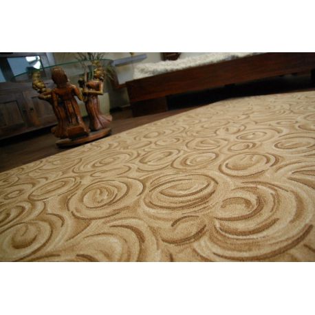 Fitted carpet TOPOLINO 140 beige