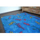 Carpet wall-to-wall GRAFFITI red