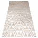 Teppich PEARL 51323C beige - Geometrisch exklusiv, strukturell