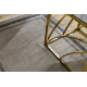 Teppich AMOUR 53098A beige / schwarz - Rahmen, griechisch modern, elegant