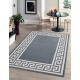Carpet PEARL 51327F grey - Frame, Greek exclusive, structural