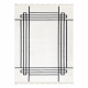 Teppich AMOUR 53096C Sahne - Rahmen, Linien modern, elegant