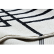Tepih AMOUR 53096C krema - Okvir, linije moderan, elegantan