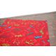 Carpet wall-to-wall GRAFFITI red