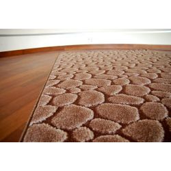 Dywan PEBBLE 996 ciemny brąz