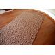 Fitted carpet PEBBLE 996 dark brown