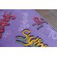 Moquette GRAFFITI violet