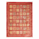 HERIZ A0985A koberec Oriental, rám bordó - bambusová příze, exkluzivní, stylový