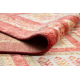HERIZ A0985A carpet Oriental, frame burgundy - bamboo yarn, exclusive, stylish