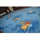 Carpet wall-to-wall TEDDY blue