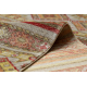 HERIZ A0986B koberec Oriental béžová / bordový - bambusová priadza, exkluzívny, štýlový