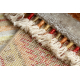 HERIZ A0986B tapijt Oriental beige / bordeauxrood - bamboe garen, exclusief, stijlvol