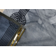 Tepih AMOUR 53116D sivi - Geometrijski, linije moderan, elegantan