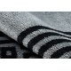 Teppe AMOUR 53116D grå - Geometrisk, linjer moderne, elegant