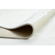 Tapis HERIZ A0987C Cadre crème - fil de bambou, exclusif, élégant