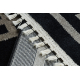 Carpet AMOUR 53078B black - Geometric, lines modern, elegant