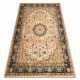 Wool carpet OMEGA Adagio Vintage, rosette cognac