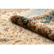 Tapis en laine OMEGA Adagio Vintage, rosette couleur émeraude