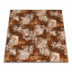 Fitted carpet KARAT 827 brown