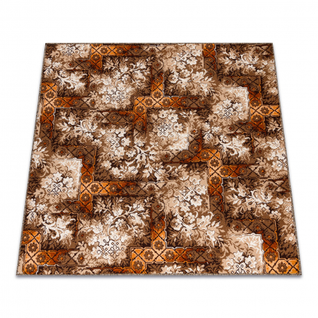 Fitted carpet KARAT 827 brown