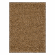 Fitted carpet SHAGGY MISTRAL 95 dark brown