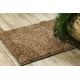 Fitted carpet SHAGGY MISTRAL 95 dark brown