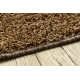 Fitted carpet SHAGGY MISTRAL 95 dark brown