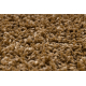 Fitted carpet SHAGGY MISTRAL 95 dark brown