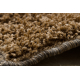 Fitted carpet SHAGGY MISTRAL 95 dark brown