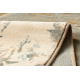 Tapete de lã OMEGA Jaspis Abstração azul claro