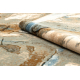 Gyapjú szőnyeg OMEGA Jaspis Absztrakció világoskék