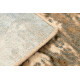 Tapete de lã OMEGA Jaspis Abstração azul claro