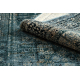 вовняний килим OMEGA Mamluk Вінтаж, розетка темно-синій