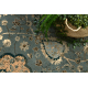 вълнен килим POLONIA Abrash ориенталски, цветя светлосиньо