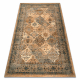 Vlněný koberec POLONIA Azer Rám orientální béžová