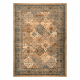 Wool carpet POLONIA Azer frame oriental beige