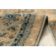 Vilnonis kilimas POLONIA Azer rėmas, rytietiškas, smėlio spalvos