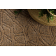 Fitted carpet KARAT 827 brown