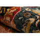 вълнен килим POLONIA Azer рамка ориенталско червено
