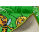 Carpet wall-to-wall MAYA THE BEE green