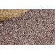 Fitted carpet EXCELLENCE blush pink 407 plain, MELANGE