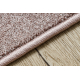 Fitted carpet EXCELLENCE blush pink 407 plain, MELANGE