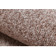 Fitted carpet EXCELLENCE blush pink 407 plain, MELANGE